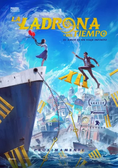 Poster de La Ladrona del Tiempo